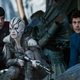 Spock (Zachary Quinto), Bones (Karl Urban) and Jaylah (Sophia Boutella) in Star Trek Beyond. All Images: Paramount